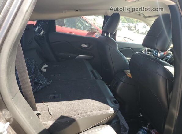 1C4PJLLX4JD531766 2018 JEEP CHEROKEE Gray Vista de los asientos traseros