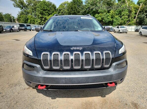 1C4PJMBB8JD529580 2018 JEEP CHEROKEE Черный Вид спереди