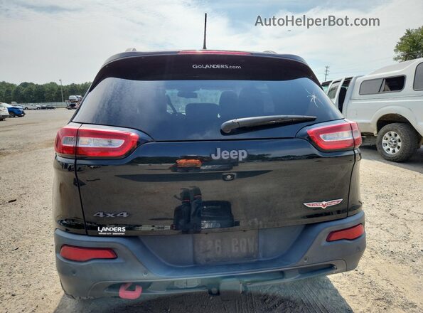 1C4PJMBB8JD529580 2018 JEEP CHEROKEE Черный Вид сзади