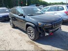 2022 Jeep Cherokee Trailhawk 4x4 Black vin: 1C4PJMBX1ND548506