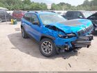2022 Jeep Cherokee Trailhawk 4x4 Blue vin: 1C4PJMBX2ND522285