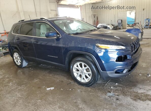 1C4PJMCB3JD515519 2018 JEEP CHEROKEE Blue Առջևի աջ