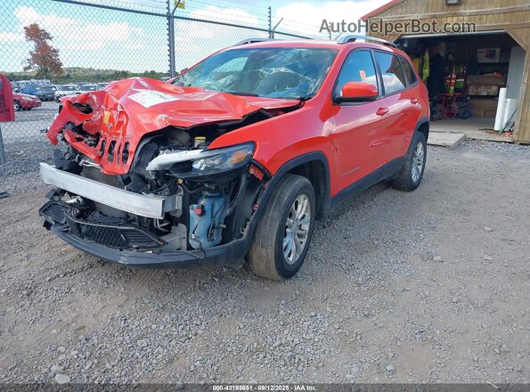 1C4PJMCB3MD148965 2021 JEEP CHEROKEE Orange Przód lewy