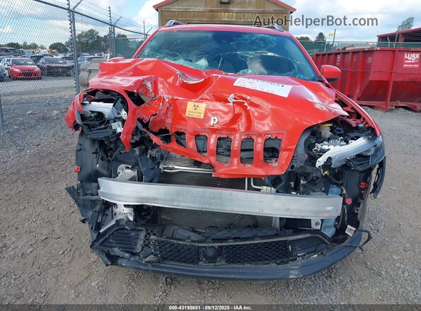 1C4PJMCB3MD148965 2021 JEEP CHEROKEE Orange Widok z przodu
