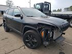 2018 Jeep Cherokee Limited Black vin: 1C4PJMDB1JD543320