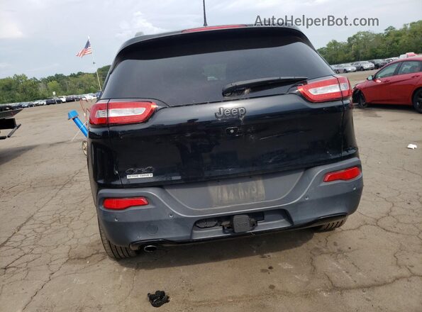 1C4PJMDB1JD543320 2018 JEEP CHEROKEE Black უკანა ხედი