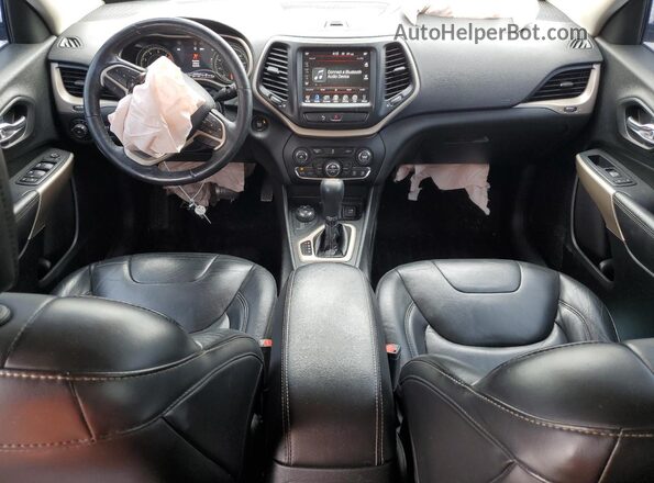 1C4PJMDB9JD550029 2018 JEEP CHEROKEE Silver Vista del salpicadero