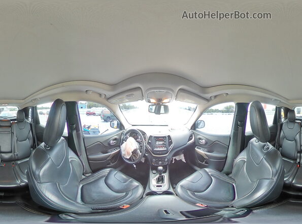 1C4PJMDB9JD550029 2018 JEEP CHEROKEE Silver Vista interior de 360 grados