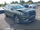 2021 Jeep Cherokee Limited 4x4 Green vin: 1C4PJMDX2MD229403
