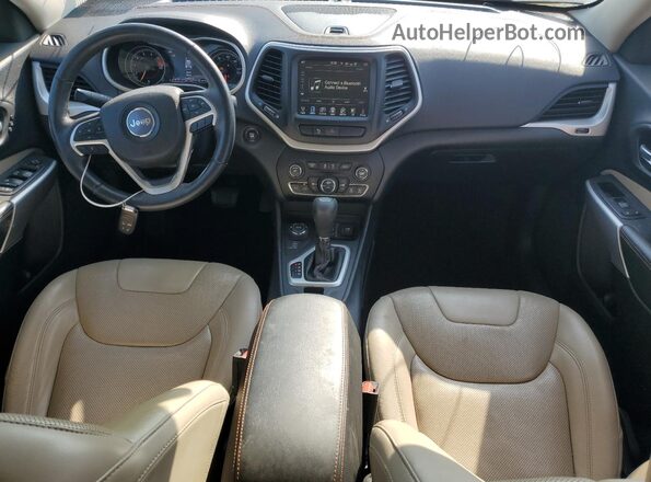 1C4PJMDX3JD602945 2018 JEEP CHEROKEE Black Առջևի վահանակի տեսք