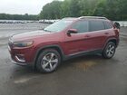 2020 Jeep Cherokee Limited Темно-бордовый vin: 1C4PJMDX6LD524390