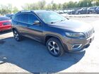 2020 Jeep Cherokee Limited 4x4 Gray vin: 1C4PJMDX7LD583304