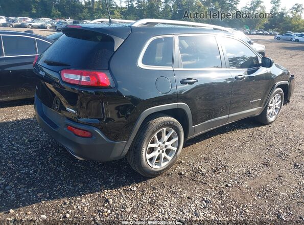 1C4PJMLX4JD501172 2018 JEEP CHEROKEE Черный Задняя правая четверть