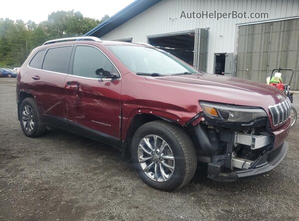 1C4PJMLX5KD480768 2019 JEEP CHEROKEE Red Przód prawy