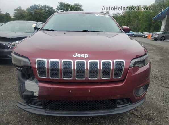 1C4PJMLX5KD480768 2019 JEEP CHEROKEE Red Widok z przodu