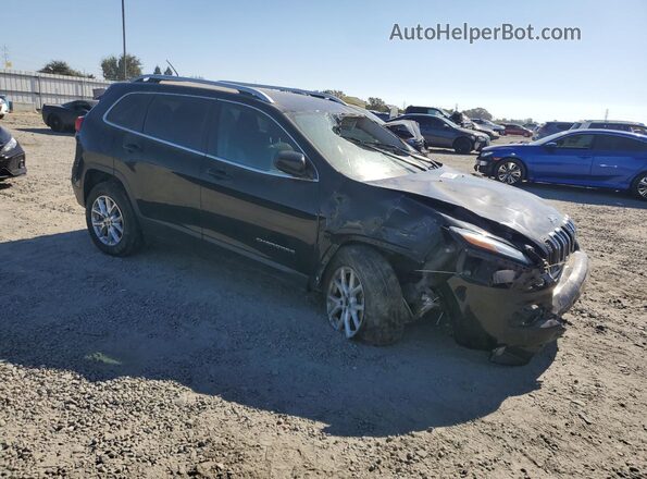 1C4PJMLX9JD506058 2018 JEEP CHEROKEE Угольный Передняя правая четверть