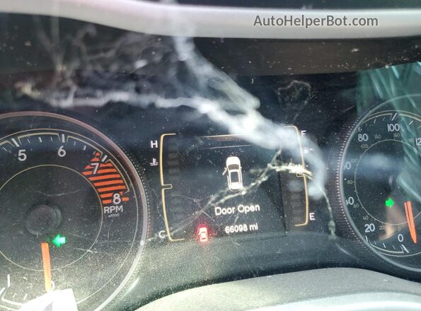 1C4PJMLX9JD506058 2018 JEEP CHEROKEE Угольный Вид щитка приборов