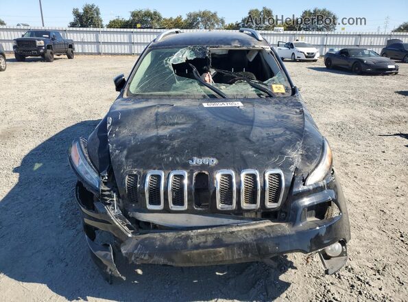 1C4PJMLX9JD506058 2018 JEEP CHEROKEE Угольный Вид спереди