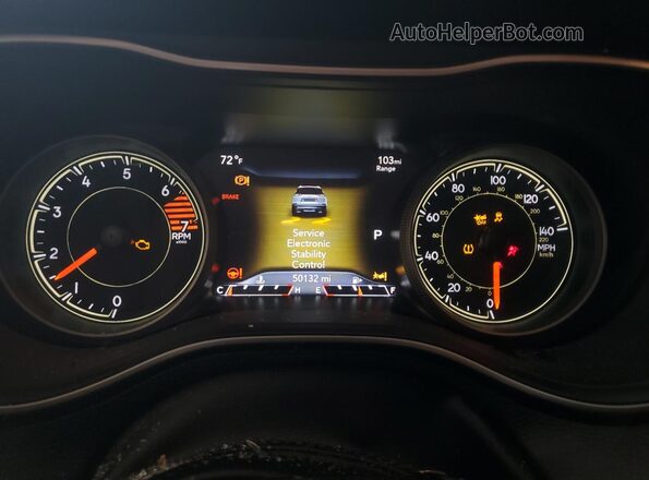 1C4PJMMB2PD111425 2023 JEEP CHEROKEE Угольный Вид щитка приборов