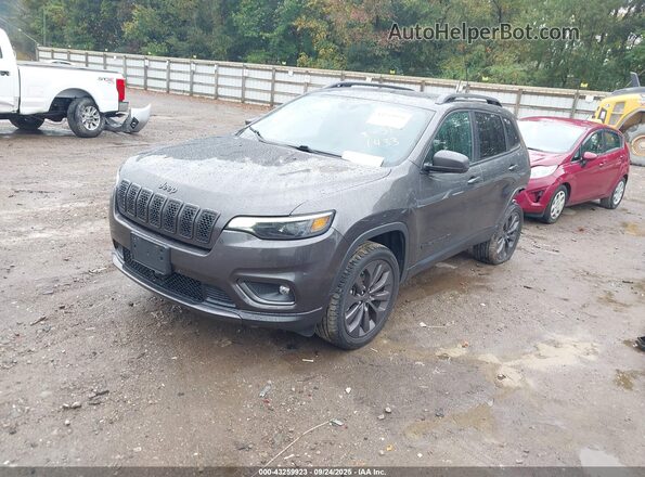 1C4PJMMX9MD141433 2021 JEEP CHEROKEE Gray Vista tres cuartos delantera izquierda