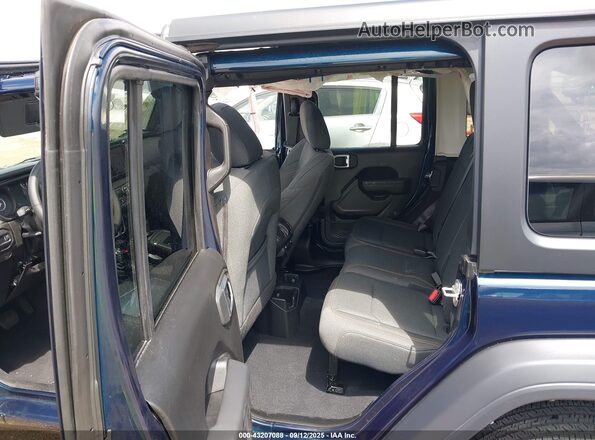 1C4PJXDN8SW522191 2025 JEEP WRANGLER Blue VIN კოდის სტიკერის ხედი