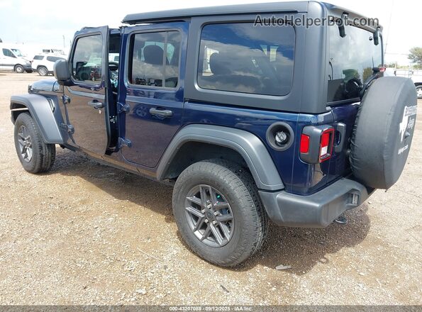 1C4PJXDN8SW522191 2025 JEEP WRANGLER Blue უკანა მარცხენა