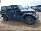 2025 Jeep Wrangler 4-door Summit 4x4 Blue vin: 1C4PJXDN8SW522191