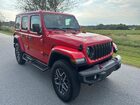 2025 Jeep Wrangler Sahara Красный vin: 1C4PJXEN0SW589298