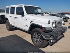 2025 Jeep Wrangler 4-door Sahara 4x4 White vin: 1C4PJXENXSW574162