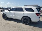 2018 Dodge Durango Sxt White vin: 1C4RDHAG9JC451675