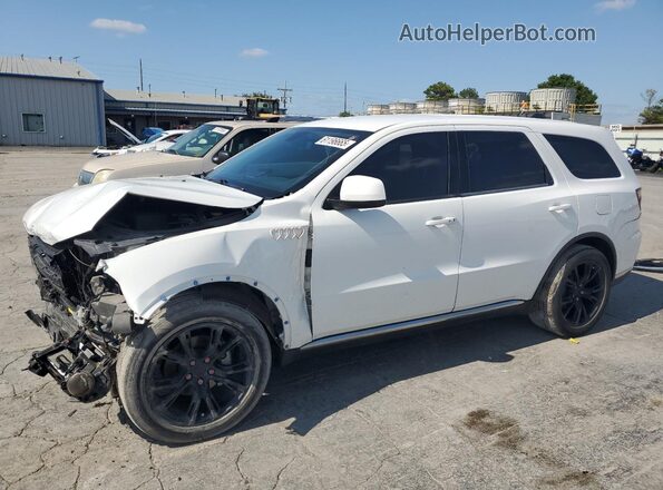 1C4RDHAG9JC451675 2018 DODGE DURANGO White Передня ліва чверть