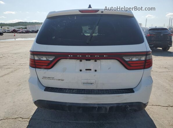 1C4RDHAG9JC451675 2018 DODGE DURANGO White Вид ззаду