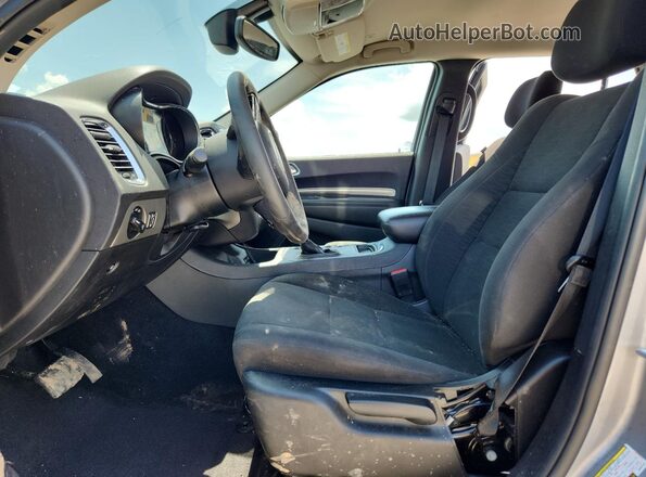 1C4RDJAG1JC497475 2018 DODGE DURANGO Серебряный Вид салона спереди