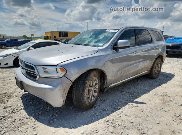 1C4RDJAG1JC497475 2018 DODGE DURANGO Серебряный Передняя левая четверть