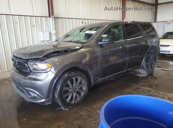 1C4RDJAG4JC490441 2018 DODGE DURANGO Gray წინა მარცხენა ხედი სამი მეოთხედიდან