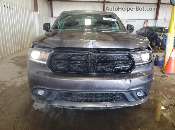 1C4RDJAG4JC490441 2018 DODGE DURANGO Gray წინა ხედი