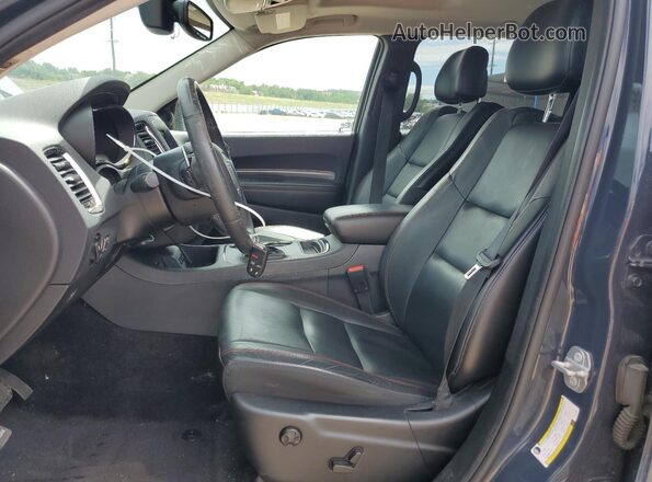 1C4RDJDG1JC201883 2018 DODGE DURANGO Gray Вид салону спереду