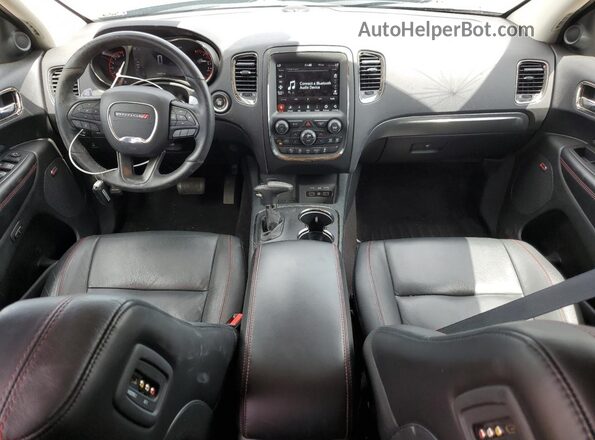 1C4RDJDG1JC201883 2018 DODGE DURANGO Gray Вид панелі приладів