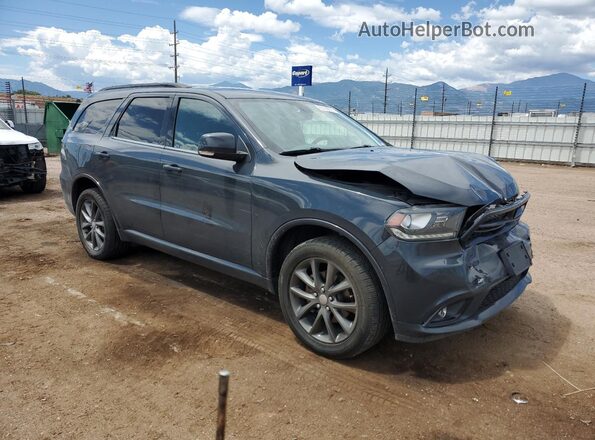 1C4RDJDG1JC201883 2018 DODGE DURANGO Gray Передня права чверть