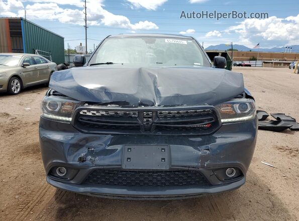 1C4RDJDG1JC201883 2018 DODGE DURANGO Gray Вид спереду
