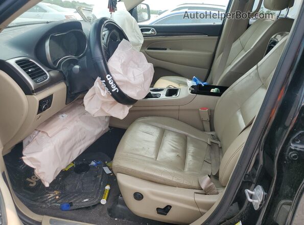 1C4RJEBGXJC338825 2018 JEEP GRAND Черный Вид салона спереди
