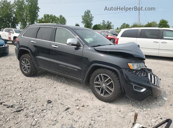 1C4RJEBGXJC338825 2018 JEEP GRAND Черный Передняя правая четверть