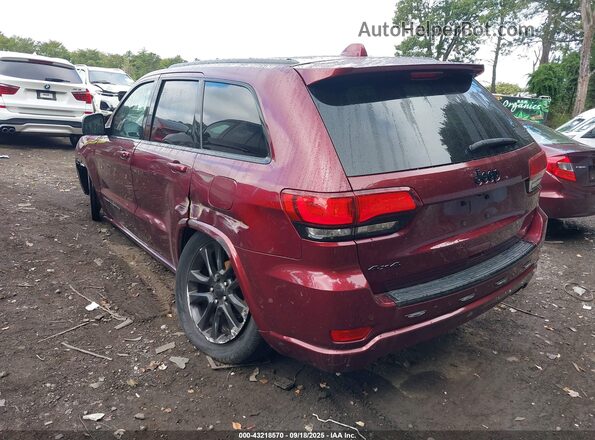 1C4RJFAGXJC178968 2018 JEEP GRAND CHEROKEE Бордовый Задняя левая четверть