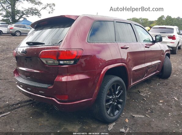 1C4RJFAGXJC178968 2018 JEEP GRAND CHEROKEE Бордовый Задняя правая четверть
