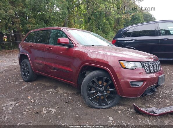 1C4RJFAGXJC178968 2018 JEEP GRAND CHEROKEE Бордовый Вид задней части салона