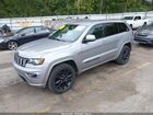 2018 Jeep Grand Cherokee Altitude 4x4 Silver vin: 1C4RJFAGXJC309316