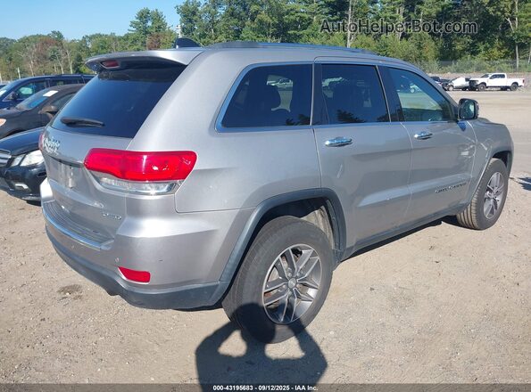 1C4RJFBG1JC373565 2018 JEEP GRAND CHEROKEE Серебряный Задняя правая четверть