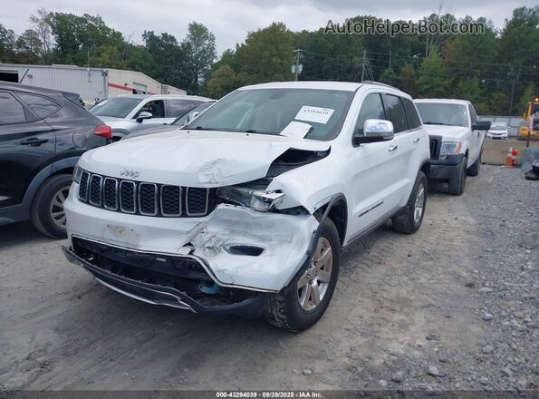 1C4RJFBG1JC426166 2018 JEEP GRAND CHEROKEE Белый Передняя левая четверть