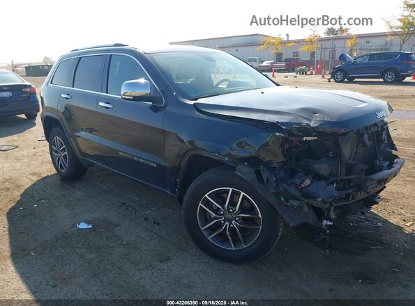 1C4RJFBG2MC594077 2021 JEEP GRAND CHEROKEE Черный Передняя правая четверть