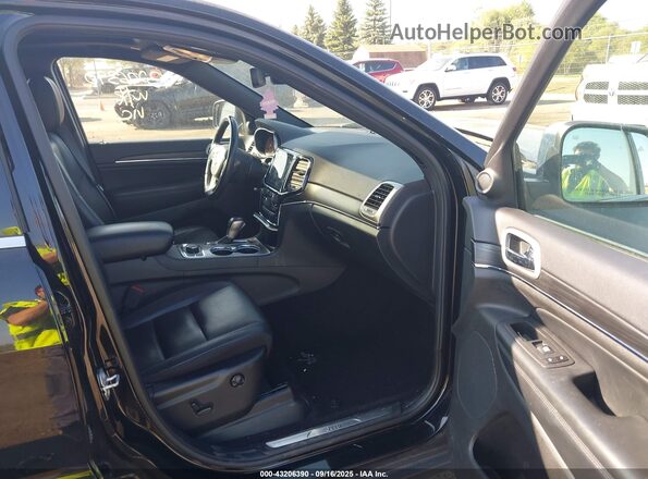 1C4RJFBG2MC594077 2021 JEEP GRAND CHEROKEE Черный Вид салона спереди